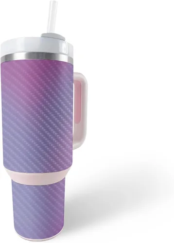 Vista 41 de MightySkins Skin - Vaso de vinilo compatible con Stanley The Quencher H2.0 FlowState de 40 onzas – Puppy Fall Funda protectora de vinilo duradera
