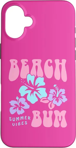 Vista 23 de Coconut Girl Beach Bum Pastel Graphic Trendy y2k 90s Retro Case for iPhone 17