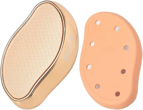 Vista 10 de Lima de pie de nanocristal removedor de callos – cristal de cristal pedicura cuidado de los pies, limpiador de pies sin dolor, uso seco y húmedo Azul