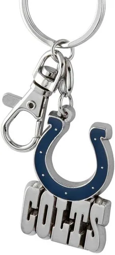 Vista 6 de aminco NFL unisex-adult Nfl Heavyweight Logo Keychain Azul