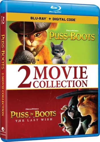 Vista 2 de Puss in Boots 2-Movie Collection (Blu-Ray + DVD + Digital)