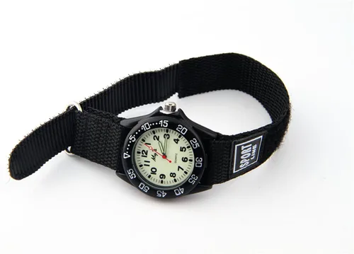 Vista 3 de Jewtme Niños Niños Correa de Nylon Luminoso Relojes Deportes al aire libre Analógico Display Reloj para niños niñas
