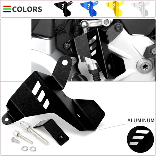 Vista 6 de Para BMW F850GS Adventure F750GS 2018-2022 Accesorios de motocicleta CNC Aluminio palanca de cambios Cubierta protectora F 850GS 750GS 850GS 850 750