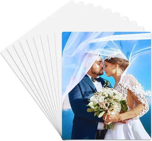 Vista 8 de 10 piezas de 6'x8' en blanco de aluminio para sublimación en metal para fotos, señal en blanco de sublimación en metal de 0.45mm de espesor