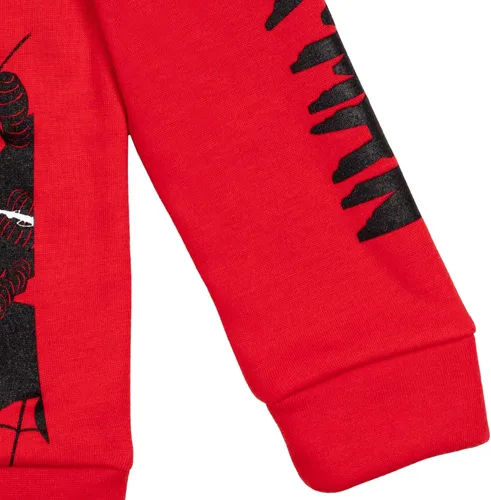 Vista 6 de Marvel Spider-Man Miles Morales Sudadera infantil a niño grande, Rojo