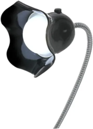 Vista 8 de DOITOOL Lámpara de lectura flexible USB con clip de protección ocular para niños y niñas y adultos, luz nocturna negra para lectura, costura