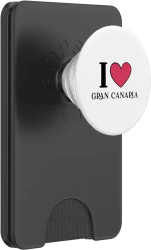 Vista 8 de I Love Gran Canaria Spain PopSockets Adhesive PopGrip