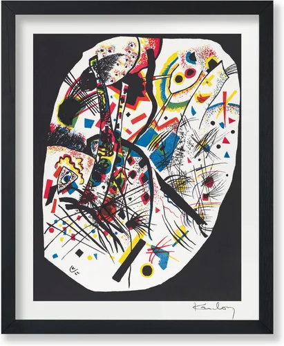 Vista 39 de Poster Master Póster vintage Wassily Kadinsky – Impresión retro delicada de tensión – Arte de formas geométricas – Arte abstracto – Arte moderno