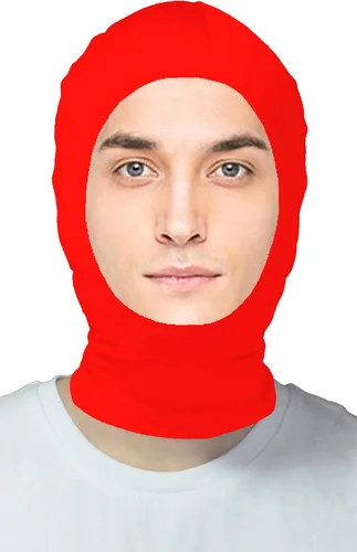 Vista 12 de VSVO Máscara de capucha Zentai de cara abierta