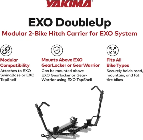 Vista 3 de Yakima EXO DoubleUp Negro, Talla única