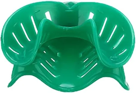 Vista 5 de 12 unids bandejas de impresión dental Kit de soporte de dientes de plástico bandejas dentales materiales cuidado oral
