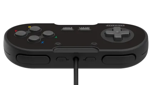 Vista 3 de Retro-Bit Legacy 16 - Controlador USB con cable, cuenta con botones Home, SS y ZLZR, para Switch, PC, MacOS, RetroPie, Raspberry Pi, Onyx