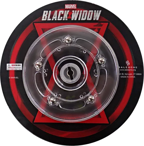 Vista 12 de Marvel Studios: The Falcon y The Winter Soldier - Juego de 5 pines de solapa con base de metal y esmalte con caja circular de 6.3 pulgadas