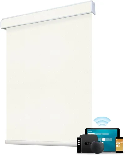 Vista 40 de SmartWings Persianas enrollables con cable duro PoE 100% opacas, muestra de tela