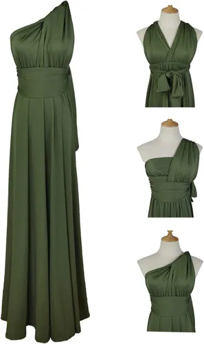 Vista 2 de PERSUN - Vestido largo para mujer estilo griego estilos múltiples