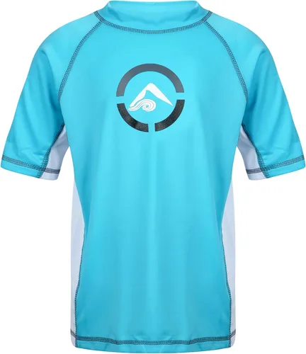 Vista 3 de Kanu Surf Haywire UPF 50+ - Camiseta de natación con licra para protección solar Condor Negro