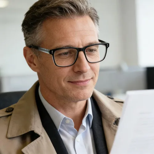Vista 4 de EYECEDAR Paquete de 5 lentes de lectura TR90 para hombre, marco flexible, bisagras de resorte de metal, lectores para hombres y mujeres, 1.0