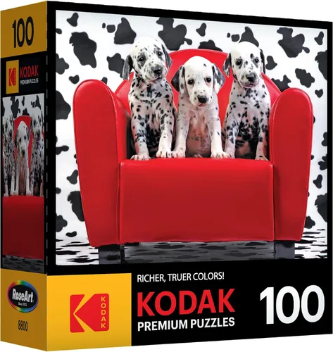 Vista 2 de RoseArt - Kodak Premium - Lots of Spots - Rompecabezas de 100 piezas para adultos