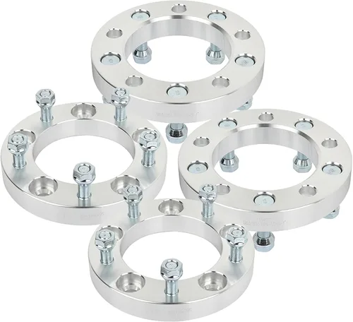 Vista 18 de SCITOO 2 separadores de rueda de 5 x 5.5 pulgadas, adaptadores espaciadores de rueda de 2 pulgadas con pernos de 9/16 de 3.063 in, 5 lengüetas