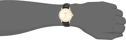Vista 2 de Rado Reloj automático suizo de cuero clásico unisex Coupole Beige Reloj automático