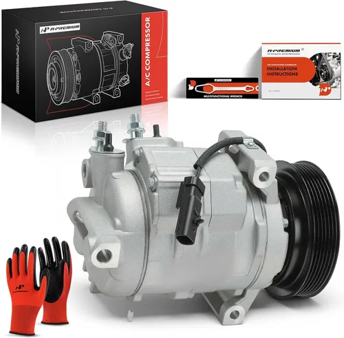 Vista 10 de A-Premium Compresor de Aire Acondicionado AC con Embrague Compatible con Modelos Dodge & Ram 1500 2500 3500 4000 4500 5500 5.7L 6.4L