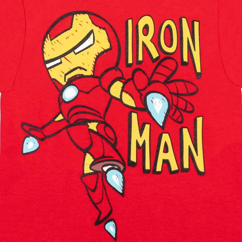 Vista 7 de Marvel Avengers Guardianes de la Galaxia - Paquete de 4 camisetas de manga corta