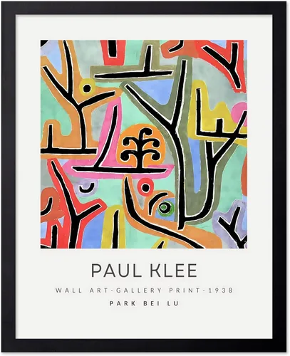 Vista 105 de Poster Master Póster vintage de Paul Klee – Impresión retro de cómicos – Arte de dibujo – Arte abstracto – Regalo para hombres y mujeres – Estilo-09