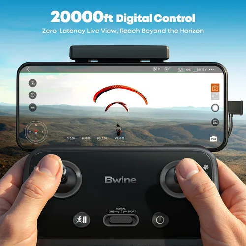Vista 8 de Bwine F7GB2 Pro Drones con cámara para adultos 4K con 75 minutos + F7MINI 8K Photo Drones con cámara para adultos 4K Video Quadcopter de menos