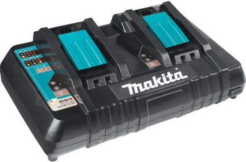 Vista 4 de Makita XBU02PT 36V (18V X2) LXT® Kit de soplador sin escobillas, verde azulado, (5.0Ah)