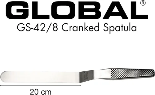 Vista 3 de Global GS - Espátula con manivela (8")