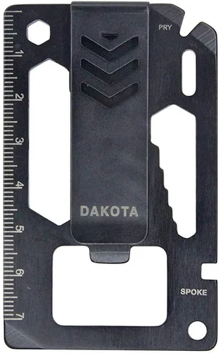 Vista 3 de Dakota Mini Clip Microlight Mosquetón Reloj y Clip de Dinero Multiherramienta Combo Regalo Set