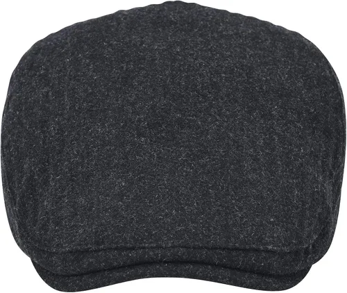 Vista 4 de STARANCE Gorra plana de lana de tweed para hombre gorra de conducción irlandesa