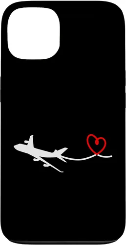 Vista 7 de Funda de aviación para iPhone 17 con modo de avión en vacaciones para hombres y mujeres