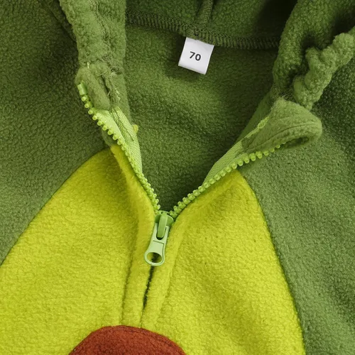 Vista 4 de Ayalinggo Disfraz de jugador de fútbol para bebé, niño, niña, sin mangas, sudadera con capucha, traje de rugby con cremallera y calcetín cálido