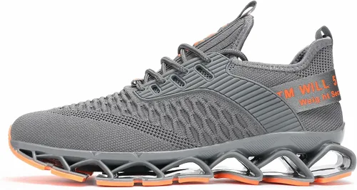 Vista 2 de Zapatos deportivos Chopben para correr tenis a la moda con red transpirable y suela suave antideslizante zapatos para caminar casuales y atléticos