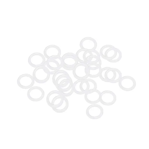 Vista 8 de uxcell Juntas tóricas de silicona, 5.5mm DE 2.5mm ID 1.5mm de ancho VMQ Junta de estanqueidad para válvulas de compresor y reparación de tuberías