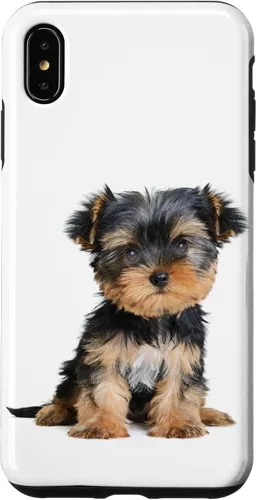 Vista 11 de Yorkie Puppy Portrait Cute Yorkshire Terrier Dog Lover - Carcasa para iPhone 17