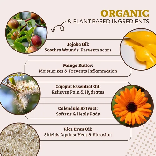 Vista 6 de Natural Dog Company Paquete de bálsamo calmante y palito para perros – Hidrata, cura y protege las patas secas y agrietadas – Bálsamo para patas