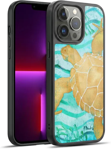 Vista 135 de Head Case Designs Officially Licensed Paul Brent Agate Mermaid Coastal Gel Armor Case [Military Grade Drop Protection] Compatible with Apple iPhone