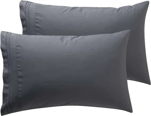 Vista 91 de Nestl - Juego de 2 fundas de almohada de microfibra azul playa tamaño Queen, 20 x 30 pulgadas