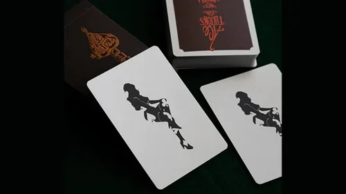 Vista 5 de Murphy's Magic Supplies, Inc. ACE FULTON'S - Cartas de juego de tabaco marrón de 10 años
