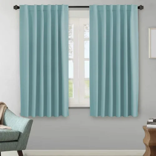 Vista 25 de H.VERSAILTEX Cortinas Opacas con Aislamiento Térmico, Paneles de Tratamiento de Ventanas que Oscurecen la Habitación, Cortinas Opacas para Sala