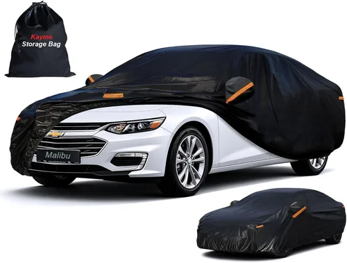 Vista 75 de Kayme Cubierta de auto SUV de 7 capas ajuste personalizado para BMW X1 (2009-2025), impermeable, para todo tipo de clima, para automóviles, cubierta