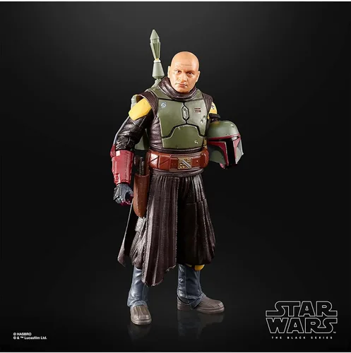 Vista 5 de STAR WARS The Black Series - Figura de Boba Fett (Salón del Trono), juguete de 15 cm, figura coleccionable de El libro de Boba Fett, para niños a