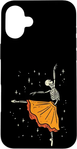 Vista 21 de Funda para iPhone 13 Pro Dancing Skeleton Ballerina Ballet Dance Halloween Girl Women Case