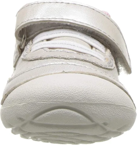Vista 2 de Stride Rite Soft Motion - Tenis casuales Jazzy para bebés y niñas pequeñas Oro Rosa