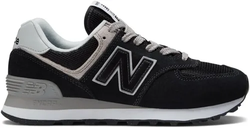 Vista 3 de New Balance - Tenis para mujer 574 Core, NegroBlanco, 7,5