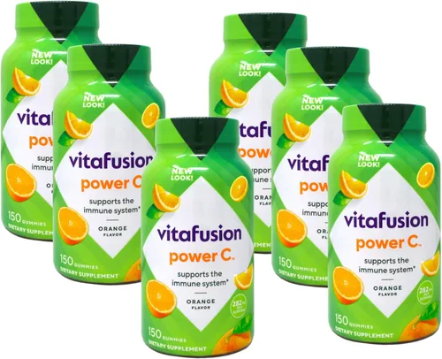 Vista 10 de Vitafusion Power C, Gummy MsXeQF Vitaminas para adultos, 150 unidades (paquete de 2)