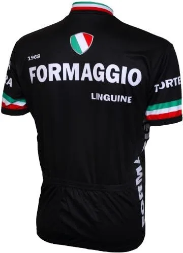Vista 2 de World Jerseys de los hombres Formaggio 1968Squadra birraCamiseta de Ciclismo para Hombre