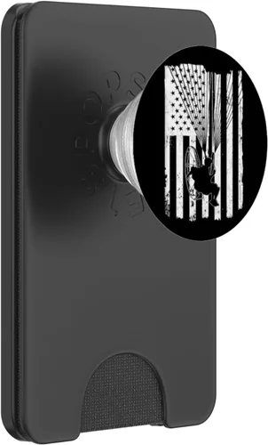 Vista 8 de Paramotor Powered Parapente USA American Flag PopSockets PopGrip: agarre intercambiable para teléfonos y tabletas